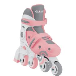 Роликовые коньки Globber 2в1 пастельно-рожеві р.26-29, до 20кг, 3+ Фото 2