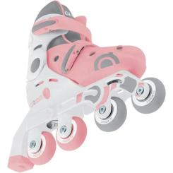 Роликовые коньки Globber 2в1 пастельно-рожеві р.26-29, до 20кг, 3+ Фото 8