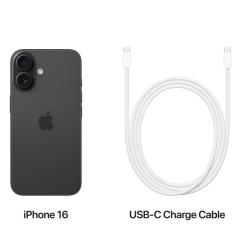 Мобильный телефон Apple iPhone 16 128GB Black Фото 7