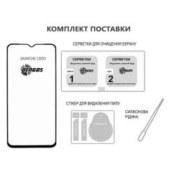 Стекло защитное Dengos Full Glue Realme C61 (black) Фото 2