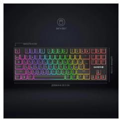 Клавиатура GamePro MK80B RGB Blue Switch USB Black Фото 7