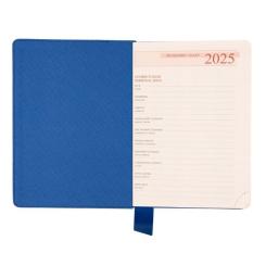 Еженедельник Leo planner датированный 2025 Identico 12x20 см синий Фото 2