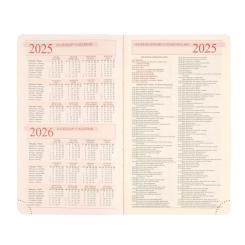 Еженедельник Leo planner датированный 2025 Identico 12x20 см синий Фото 3