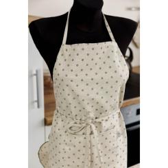 Фартук Прованс Горох беж Хозяйка Фото 2