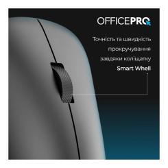 Мышка OfficePro M225B Silent Click Wireless Black Фото 10