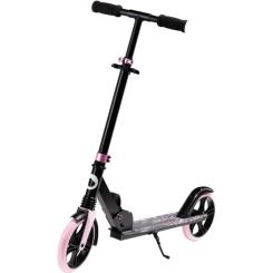 Самокат Lionelo Luca Black Carbon Pink Фото