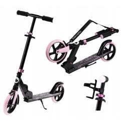 Самокат Lionelo Luca Black Carbon Pink Фото 4