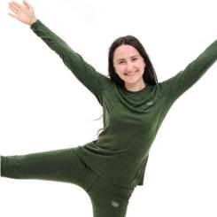 Термофутболка Turbat Retezat Top Wmn kombu green S Фото 3