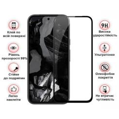 Стекло защитное BeCover Google Pixel 8a Black Фото 2