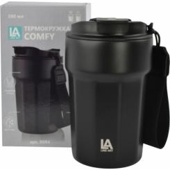Термокружка Line Art Comfy 380 мл чорний Фото 7