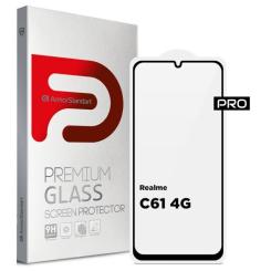 Стекло защитное Armorstandart Pro Realme C61 4G Black Фото