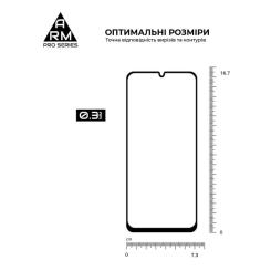 Стекло защитное Armorstandart Pro Realme C61 4G Black Фото 2