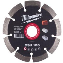 Круг отрезной Milwaukee алмазний DSU 125, 125мм Фото