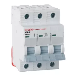 Автоматический выключатель ONESTO 3п С 40А MCB 6kA (KC6-K) Фото