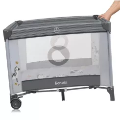 Детский манеж Lionelo Bonnie Grey Stone Фото 5