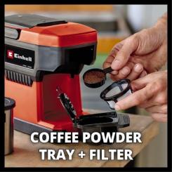 Капсульная кофеварка Einhell TE-CF 18 Li - Solo Фото 6