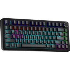 Клавиатура Aula F75 keycap KRGD Blue USB UA Black Фото 2