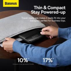 Батарея универсальная Baseus Blade 20000mAh 100W OE, black Фото 10