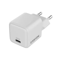 Зарядное устройство Canyon CU20C GaN 20W 1xPD EU White Фото 4