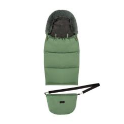 Зимний конверт MoMi Sleeping bag 2 в 1 green Фото