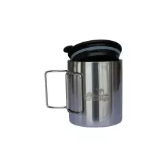 Чашка туристическая Tramp 400 мл Steel Фото 1