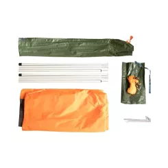Тент Tramp зі стійками Lite Orange Фото 5