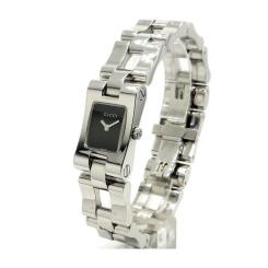 Наручные часы Gucci 2305L 22335 BLK/STEEL BRACELET Фото 1