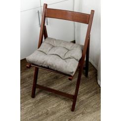 Подушка на стул Прованс FIESTA Серая 40х40 см Фото 1