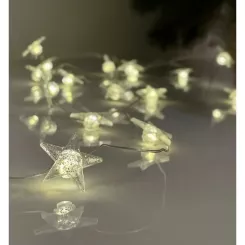 Гирлянда Chomik Звезды 2.2 м 20 LED Теплый белый Фото 3