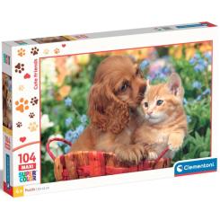 Пазл Clementoni Noli Cute Friends серия MAXI, 104 элемента Фото