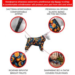 Ветровка для животных WAUDOG Clothes Апельсины L 55 Фото 3