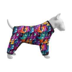 Ветровка для животных WAUDOG Clothes Зубастые монстры L 50 Фото 2