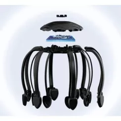 Массажер Xiaomi YMi Head Massager 4 motor Black Фото 3