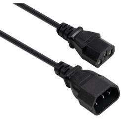 Кабель питания Vinga C13 to C14 1.8m 0.75mm2 copper Фото