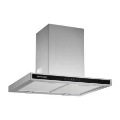 Вытяжка кухонная GRANADO Alcoba 1614-1200 inox black glass Фото