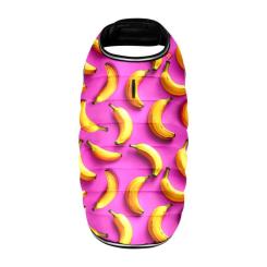 Курточка для животных WAUDOG Clothes Бананы на розовом L Фото 2