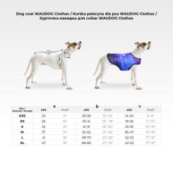Курточка для животных WAUDOG Clothes Накидка Гранаты M Фото 1