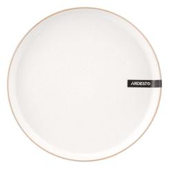 Тарелка Ardesto Apulia, 26.6см, кераміка, кремовий Фото 1