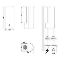 Вытяжка кухонная Faber Eclipse Ev8 Led X A37 Фото 3