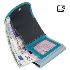 Кошелек Visconti RB126 Zanzibar Blue Multi Фото 1