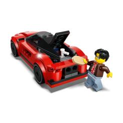 Конструктор LEGO City Красный спортивный автомобиль Фото 4
