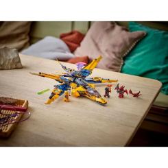 Конструктор LEGO Ninjago Суперштормовий реактивний літак Рас та Арі Фото 10