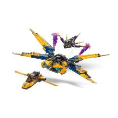 Конструктор LEGO Ninjago Суперштормовий реактивний літак Рас та Арі Фото 3