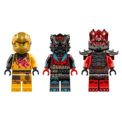 Конструктор LEGO Ninjago Суперштормовий реактивний літак Рас та Арі Фото 4
