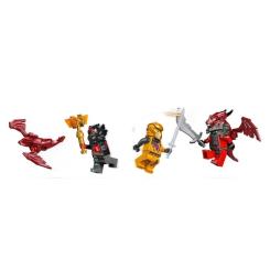 Конструктор LEGO Ninjago Суперштормовий реактивний літак Рас та Арі Фото 5