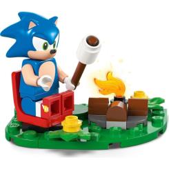 Конструктор LEGO Sonic Столкновение Соника у костра Фото 3