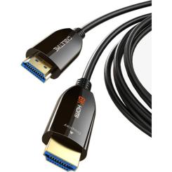 Кабель мультимедийный Cabletime HDMI M to HDMI M 50.0m V2.1 AOC Фото