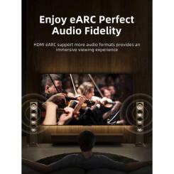 Кабель мультимедийный Cabletime HDMI M to HDMI M 50.0m V2.1 AOC Фото 6