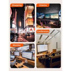 Кабель мультимедийный Cabletime HDMI M to HDMI M 50.0m V2.1 AOC Фото 7