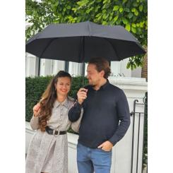 Зонт Fulton Open&Close Jumbo-1 G323 Black Фото 3